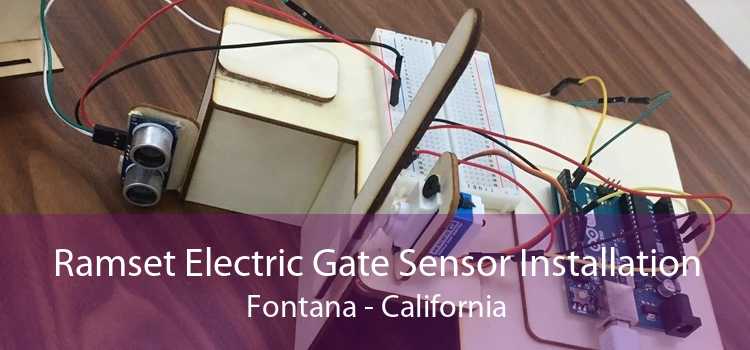 Ramset Electric Gate Sensor Installation Fontana - California