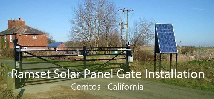 Ramset Solar Panel Gate Installation Cerritos - California