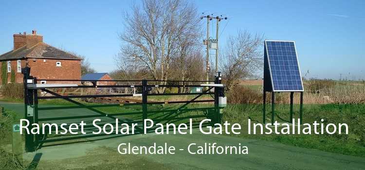 Ramset Solar Panel Gate Installation Glendale - California