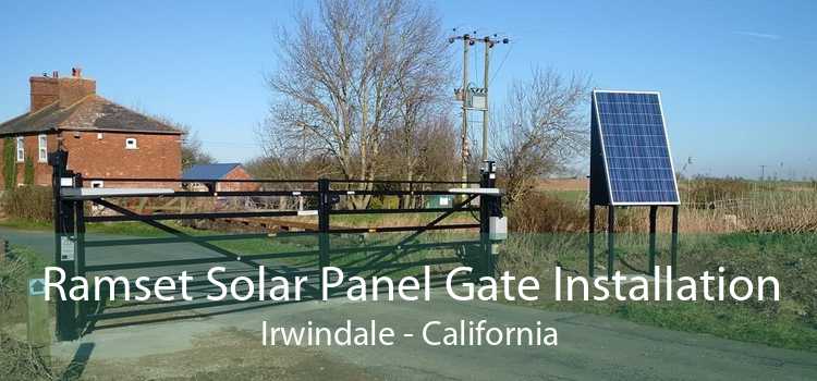 Ramset Solar Panel Gate Installation Irwindale - California