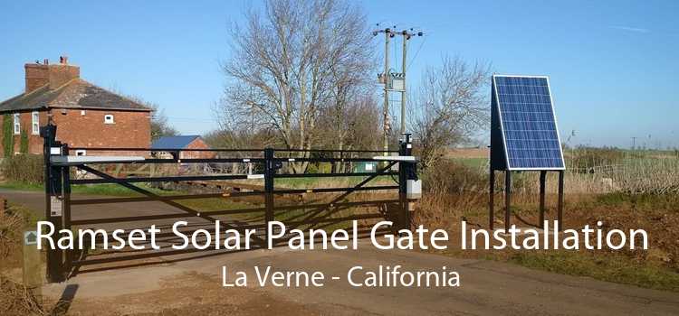 Ramset Solar Panel Gate Installation La Verne - California