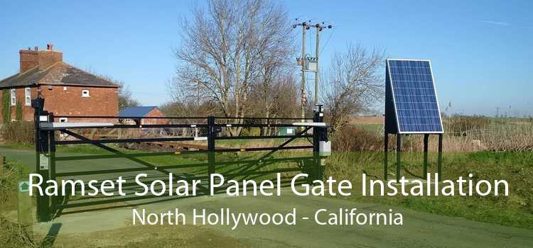 Ramset Solar Panel Gate Installation North Hollywood - California