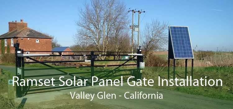 Ramset Solar Panel Gate Installation Valley Glen - California