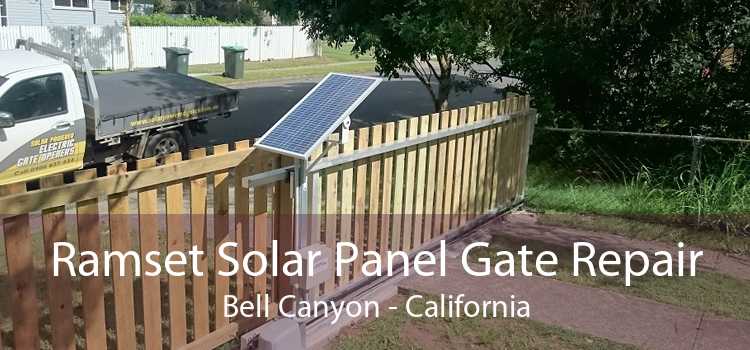 Ramset Solar Panel Gate Repair Bell Canyon - California