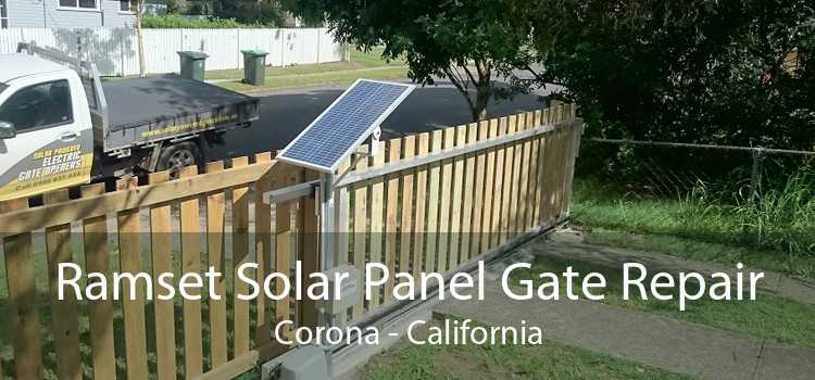 Ramset Solar Panel Gate Repair Corona - California