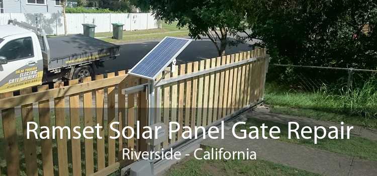 Ramset Solar Panel Gate Repair Riverside - California