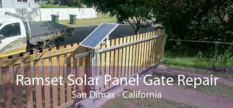 Ramset Solar Panel Gate Repair San Dimas - California