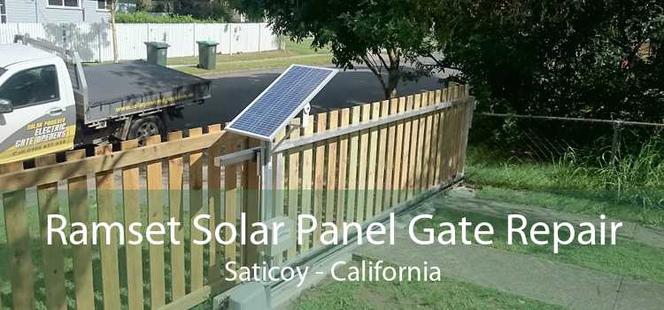 Ramset Solar Panel Gate Repair Saticoy - California