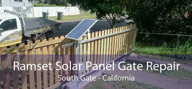 Ramset Solar Panel Gate Repair South Gate - California