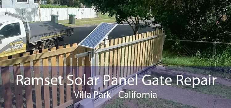 Ramset Solar Panel Gate Repair Villa Park - California